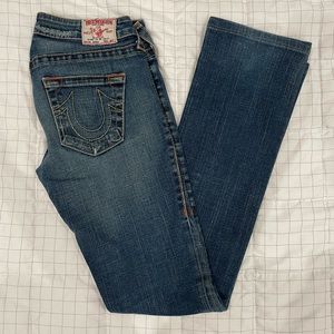Vintage TRUE RELIGION Size 27 straight/bootcut